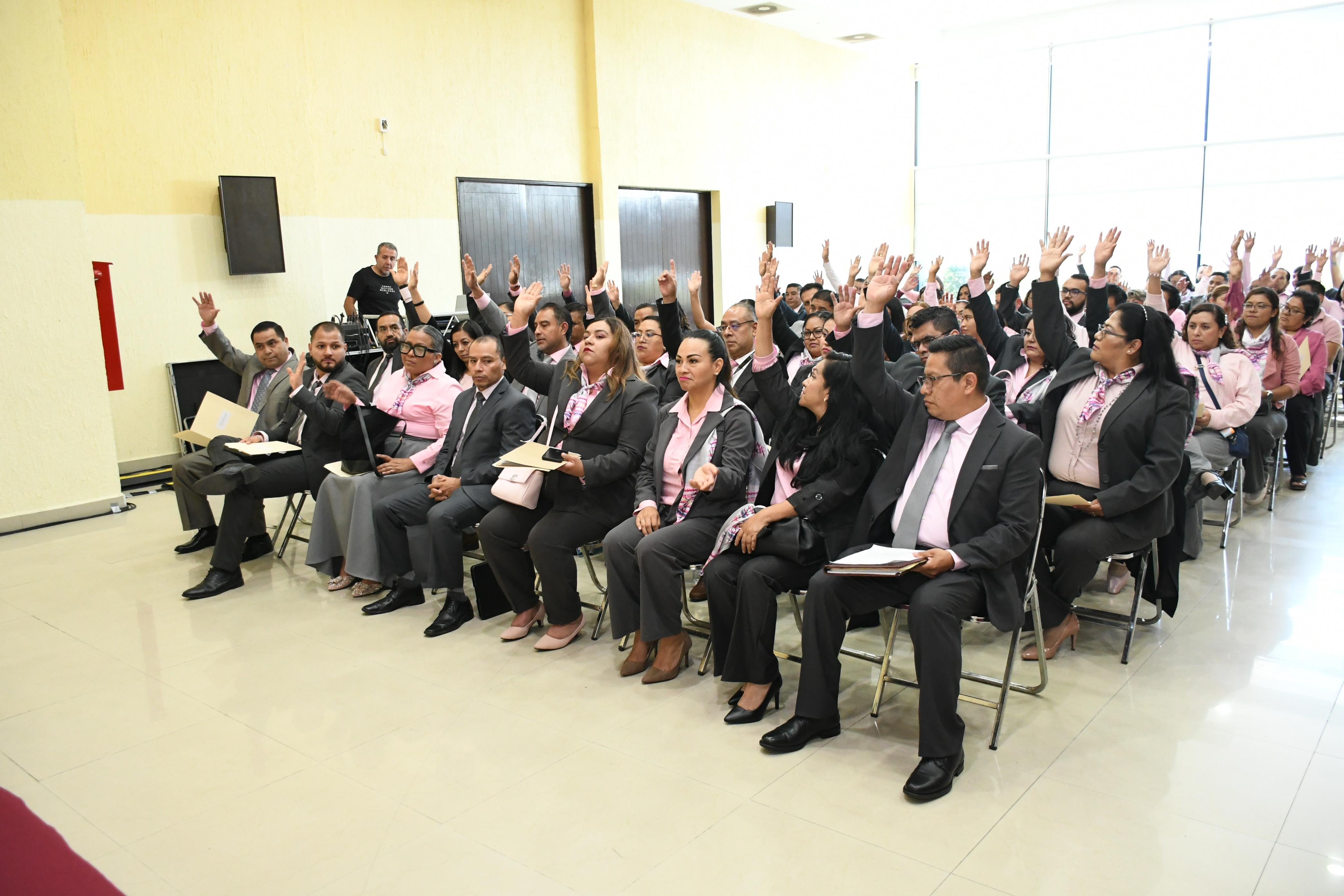 Primer Congreso Seccional Ordinario de la Sección XLIX de nueva creación del HG “Dra. Matilde Petra Montoya Lafragua”, Tláhuac
